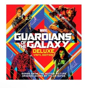 Marvel Guardians of the Galaxy Deluxe Vinyl with Colorful Art